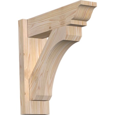 Ekena Millwork Legacy Traditional Smooth Outlooker, Douglas Fir, 5 1/2"W x 18"D x 18"H OUT06X18X18LEC01SDF